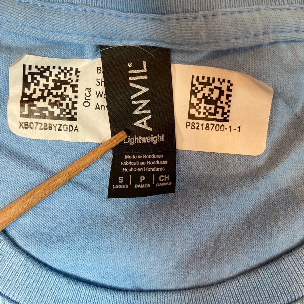Anvil‎ CHICAGO Short Sleeve Tee Shirt Cotton New Rainbow Size Small - Picture 3 of 6